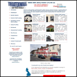 Screen shot of the Treatexwall Coatings Ltd website.