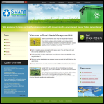 Screen shot of the Smart Waste Management Ltd website.