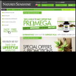 Screen shot of the Nature's Sunshine Products Inc website.