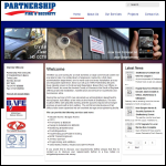 Screen shot of the Partnership Security Ltd website.
