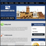 Screen shot of the Total Roof Services website.
