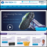 Screen shot of the Tri-Tech Engineering Ltd website.