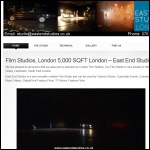 Screen shot of the East End Studios - London Studio Hire website.