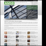 Screen shot of the AMSD Ltd website.