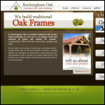 Screen shot of the Rockingham Oak website.