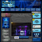 Screen shot of the Mobile DJ Steve Dee Hertfordshire website.