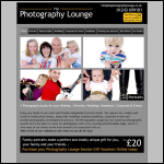 Screen shot of the The Photography Lounge Ltd website.