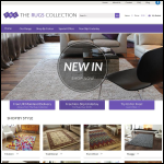 Screen shot of the The Rugs Collection website.