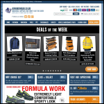 Screen shot of the AI Industrial Supplies Ltd website.