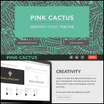 Screen shot of the Pink Cactus Ltd website.