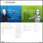 Screen shot of the Encode Software Solutions website.