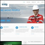 Screen shot of the International Marine Travel Group website.