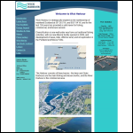 Screen shot of the Wick Harbour Authority website.