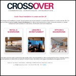 Screen shot of the Crossover AV Ltd website.