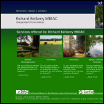 Screen shot of the Richard Bellamy MBIAC website.