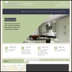 Screen shot of the Homeplan Kitchens website.