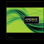 Screen shot of the Kre8ive Partners website.