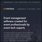 Screen shot of the D2i Systems Ltd website.