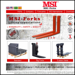 Screen shot of the MSI-Forks website.