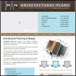 Screen shot of the Architectural Plans website.