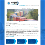 Screen shot of the Freight Arranger Ltd website.