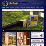 Screen shot of the Eliza Tinsley Group plc website.