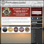 Screen shot of the Kelburn Brewing Company Ltd website.