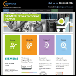 Screen shot of the Technique Services website.