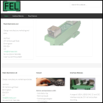 Screen shot of the Flaim Electronics Ltd website.