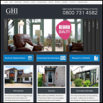 Screen shot of the Guild Home Improvements Ltd website.