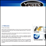 Screen shot of the YUken (UK) Ltd website.