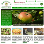 Screen shot of the Davison Quality Foods website.
