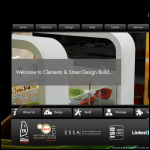 Screen shot of the Clements & Street Design Build Ltd website.