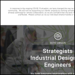 Screen shot of the Octo Design Ltd website.