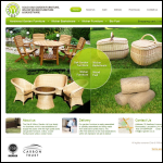 Screen shot of the Oak & Willow Garden Ltd website.
