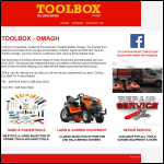 Screen shot of the The Toolbox.Net Ltd website.