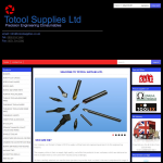 Screen shot of the Totool Supplies Ltd website.