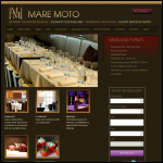 Screen shot of the Mare Moto website.