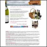 Screen shot of the The Wine & Hamper Company Ltd website.