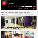 Screen shot of the The Rug Retailer website.