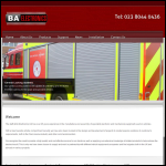 Screen shot of the Ba Electronics Ltd website.