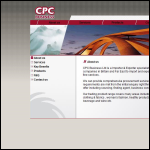 Screen shot of the Cpc Business Ltd website.