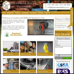 Screen shot of the L & M Window Cleaning Co. Ltd website.