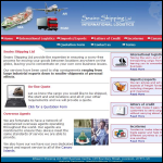 Screen shot of the Seairo Shipping Ltd website.