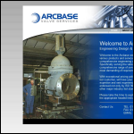 Screen shot of the Arcbase website.