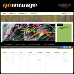 Screen shot of the Gomango Ltd website.
