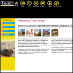 Screen shot of the Tudor Design Windows website.