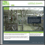 Screen shot of the Control Stream Ltd website.