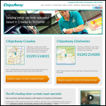 Screen shot of the ChipsAway Crawley website.