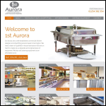 Screen shot of the 1st Aurora Ltd website.